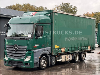 Containerwagen/ Wechselfahrgestell LKW Mercedes-Benz Actros 2536 6x2 Euro6  BDF + Krone Wechselbrücke: das Bild 1