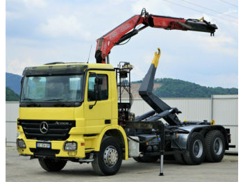 Abrollkipper, Autokran Mercedes-Benz Actros 2641 Abrollkipper 4,80m+ Kran*6x4*: das Bild 1
