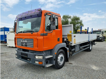Pritsche lkw MAN TGM 18.240 Pritsche + Kran 4x2 Euro 4 (5)