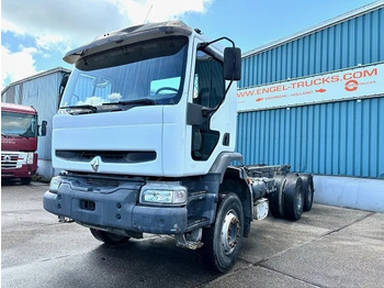 Renault Kerax 320 6x4 FULL STEEL CHASSIS (MANUAL GEARBOX / FULL STEEL SUSPENSION / REDUCTION AXLES / AIRCONDITIONING) - Fahrgestell LKW: das Bild 1