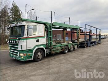 Autotransporter LKW Scania: das Bild 1