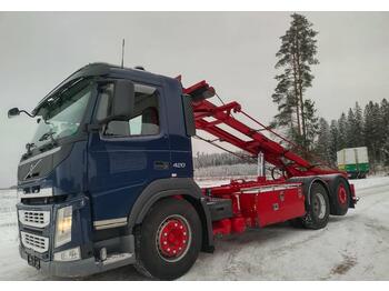 Volvo FM13 420 6x2 vaijerilaite,Euro6,ohj.teli,395tkm!!  - seil abrollkipper
