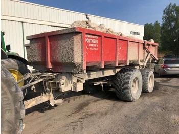 Landwirtschaftlicher kipper Ponthieux TP18A