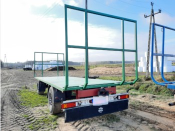 Schmitz AFW 18 ton - Landwirtschaftlicher Plattformanhänger