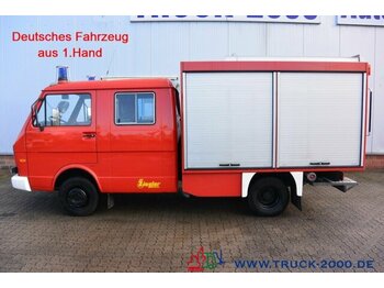 Koffer Transporter, Transporter mit Doppelkabine Volkswagen LT 50 DoKa Feuerwehr TSF-W Original nur 13589km: das Bild 1
