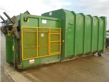 Müllwagen-Aufbau A & S Compaction 415Volt Waste Compactor to suit Hook Loader: das Bild 1