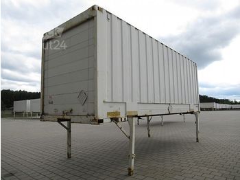Kofferaufbau / - Wechselkoffer 7,45 m kran- und stapelbar