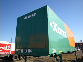 Krone Koffer Glattwand 7,80 m - Wechselaufbau/ Container