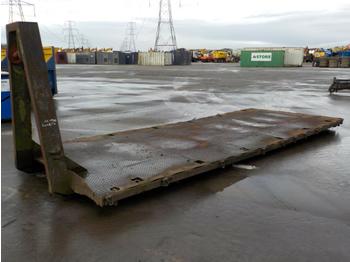 Abrollcontainer Roro Flat Bed to suit Hook Loader, Lorry: das Bild 1