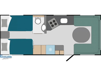 NEU: Wohnwagen Polar Polar 620 SA Edition Einzelbetten Modell 2023: das Bild 2