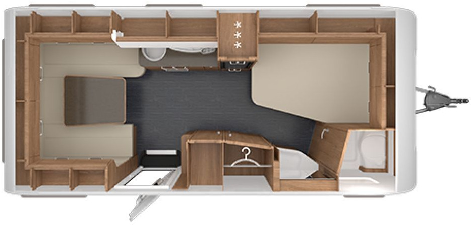 NEU: Wohnwagen Tabbert Da Vinci 490 TD 2,3 Modell 2023: das Bild 2
