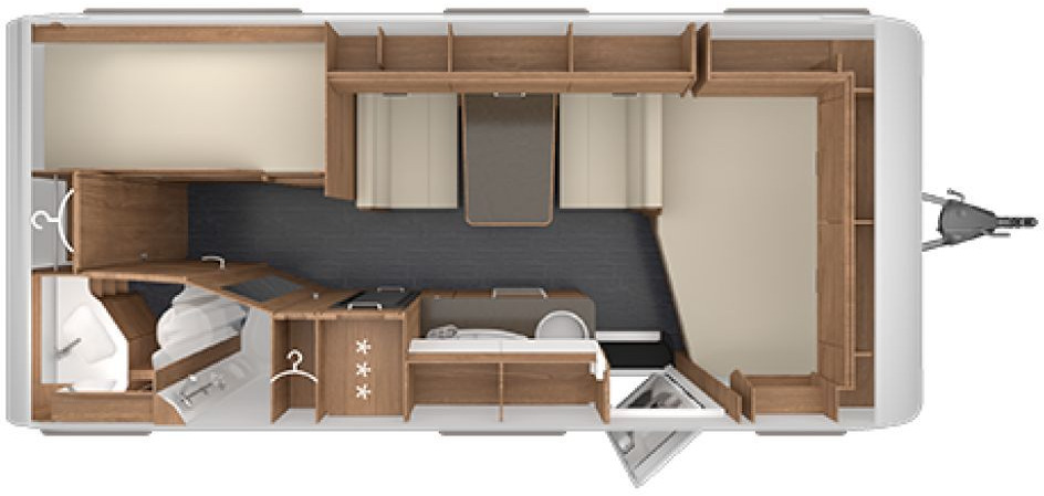 NEU: Wohnwagen Tabbert Da Vinci 500 KD Modell 2023: das Bild 2