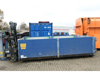 Abrollcontainer, Kran Hiab 099 BS-2 Duo  - Abrollcontainer: das Bild 2