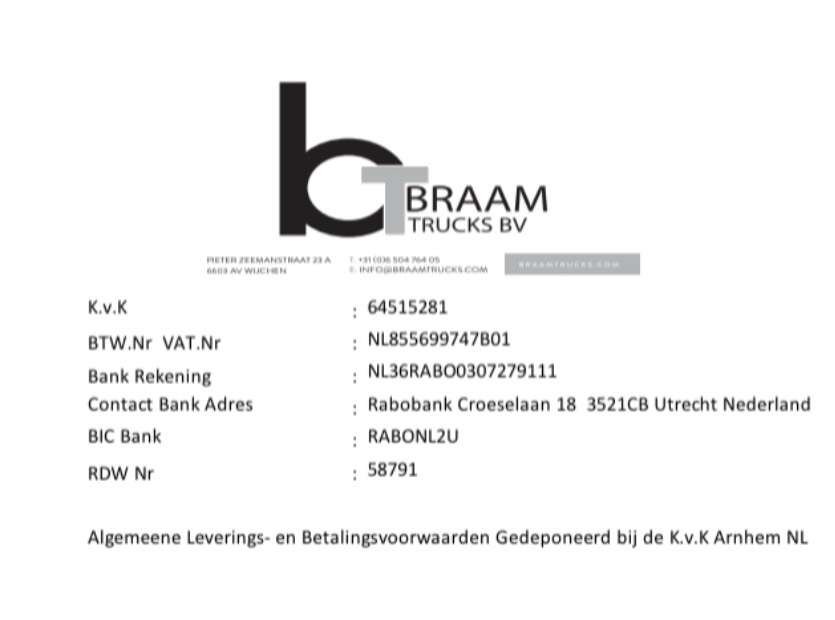 BRAAM TRUCKS & TRAILER VERHUUR B.V. - Angebote zu verkaufen undefined: das Bild 6