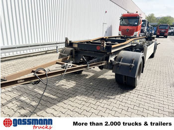 Abrollanhänger/ Absetzanhänger Hüffermann HSA 18.70 L Schlittenabroller: das Bild 5