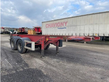 Container/ Wechselfahrgestell Auflieger Asca: das Bild 3