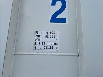 Kipper Auflieger Für die Beförderung von Silo Stas: das Bild 4