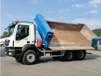 Kipper Iveco Trakker 360 EEV Manual 6x4 Wywrot 3-stronny Hydroburta Bok i Tył: das Bild 5