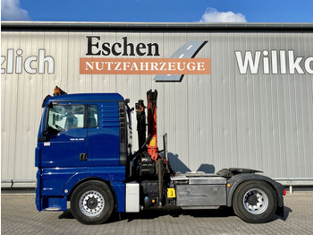 Sattelzugmaschine MAN TGX 18.400 4x2 BLS / Palfinger PK15500 Kran: das Bild 3