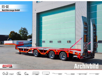 Tieflader Auflieger Faymonville MAX Trailer MAX100 Semi-Tieflader Radmulden: das Bild 2