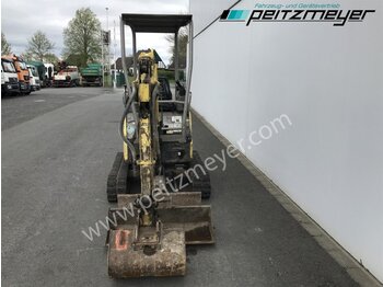 Minibagger YANMAR MINIBAGGER Vio 17 verstellbares Fahrwerk Schnellwechsler mit 60 er und 100 Löffel: das Bild 5
