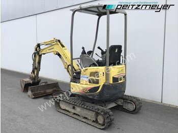 Minibagger YANMAR MINIBAGGER Vio 17 verstellbares Fahrwerk Schnellwechsler mit 60 er und 100 Löffel: das Bild 4