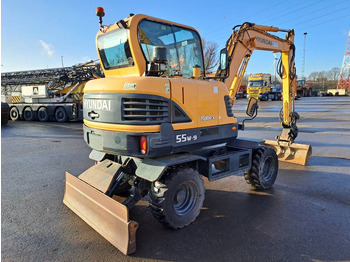 Mobilbagger Hyundai Robex 55 W-9: das Bild 4