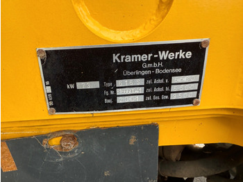 Baggerlader Kramer 616 S Serie II 4+1 Schaufel SW Palettengabel: das Bild 3