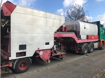Asphalttechnik Schaefer KRZS 1000 Asphalt - Bitumen Reparaturzug mit Splittstreuer und Anpresswalzen: das Bild 2