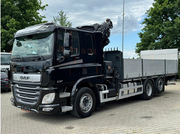 DAF CF 450 FAN 6x2 Pritsche mit Kran HIAB 188 E-6 - Leasing DAF CF 450 FAN 6x2 Pritsche mit Kran HIAB 188 E-6: das Bild 2