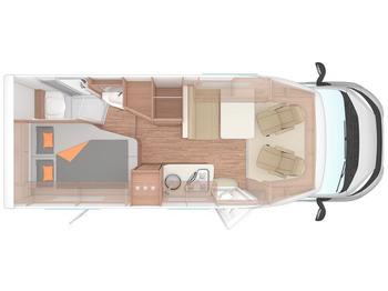 Teilintegriertes Wohnmobil Weinsberg CaraCompact 600 MF EDITION [PEPPER] Care-Drive-P: das Bild 2