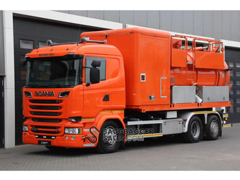 SCANIA R 520 Saug-/ Spülfahrzeug