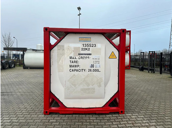 Lagertank Für die Beförderung von Kraftstoff SINGAMAS 20FT ISO, 26.000L/1-COMP/3 BAFFELS/3 manholes, 5Y inspection: 06/2027: das Bild 5
