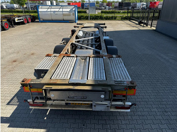 Container/ Wechselfahrgestell Auflieger Van Hool 20FT/30FT, ADR (EX/II, EX/III, FL, AT), BPW + drum, ALCOA, galvanized, liftaxle, NL-Chassis, 80% tyres: das Bild 5