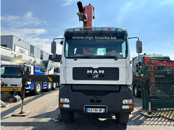 Pritsche LKW, Autokran MAN TGA 33.350 6x6 PRITSCHE + (27.5m) KRAN PALFINGER PK36002 E 6x + JIB + WINCH - *184.000km* - MANUAL - EURO 3: das Bild 4