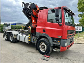 Sattelzugmaschine DAF 85 CF 430 6x4 CRANE PK 32.000 F (7x) + WINCH - EURO 2 - MANUAL ZF - HUB REDUCTION / STEEL SPRING - BE TRUCK: das Bild 2