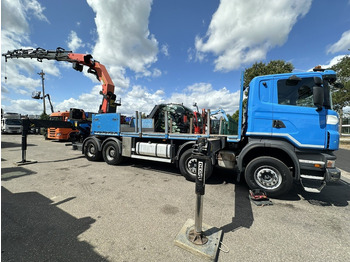 Autokran Scania G440 8x4 + (26.5m!) CRANE PALFINGER PK78002 SH G 8x + 1 + WINCH - PLATFORM 6m25 - MANUAL - HUB REDUCTION - STEEL SPRING - EURO 5 - BE TRUCK: das Bild 4