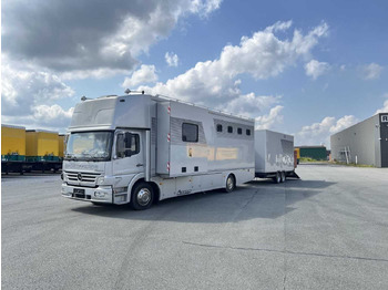 Pferdetransporter MERCEDES-BENZ Atego 1229 + Anhänger LKW: das Bild 5