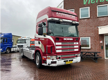 SCANIA R124 Containerwagen/ Wechselfahrgestell LKW
