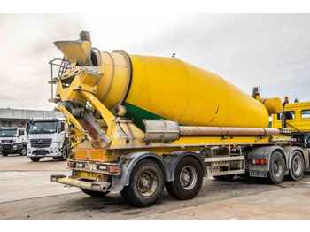 Betonmischer Auflieger DE BUF BETON MIXER/MALAXEUR/MISCHER12M3: das Bild 3