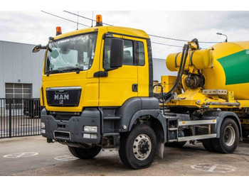 Fahrmischer MAN TGS 18.360 BLS-4X4 + MIXER 10M3: das Bild 4