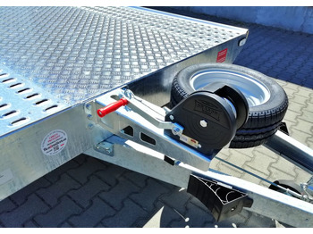 NEU: Autotransporter Anhänger Besttrailers REBEL (Jupiter) 5,0 x2,1 2700 kg przyczepa ze skośnym fragmentem tylnym: das Bild 5