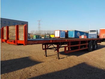 Pritschenauflieger/ Plattformauflieger Coder 2E32320L (STEEL SUSPENSION / 8 TIRES): das Bild 1