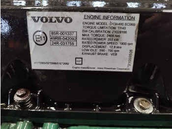 Motor für LKW Volvo 480 E3 D13A   Volvo FH13 FM13: das Bild 3