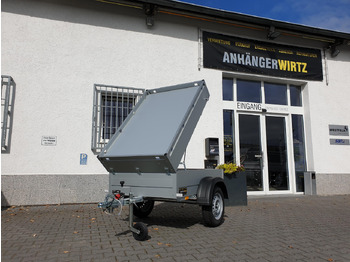 PKW Anhänger ALUBOXX Deckelanhänger GT 500 HT 151x101x48cm (XXS) 500kg Winter Aktion direkt: das Bild 3