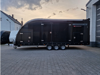 Autotransporter Anhänger BJT Race Transporter 6 550x235x189cm black elektrisch kippbar ASR Tridem 10" 3500kg Modell 2024: das Bild 4