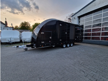 Autotransporter Anhänger BJT Race Transporter 6 550x235x189cm black elektrisch kippbar ASR Tridem 10" 3500kg Modell 2024: das Bild 3