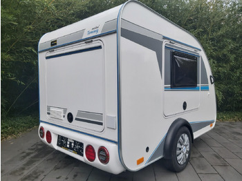 Wohnwagen Mini Camper Mini Tommy TMC25 252x140x121cm aero V1 Küche 12V/230V 100km/H 750kg gebremst Modell 24: das Bild 5