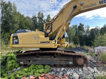 Kettenbagger KOMATSU PC210LC-8 Excavator with buckets: das Bild 4