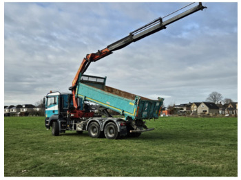 Kipper MAN TGA 33.360 TIPPER 3 SIDE CRANE PALFINGER 16502 *REMOTE CONTROL: das Bild 4